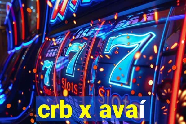 crb x avaí