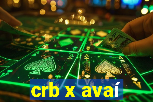 crb x avaí