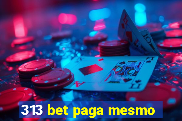 313 bet paga mesmo