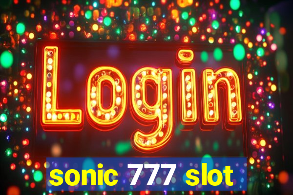 sonic 777 slot