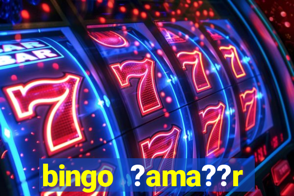 bingo ?ama??r deterjan? kimin