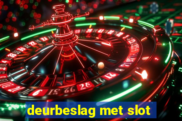 deurbeslag met slot