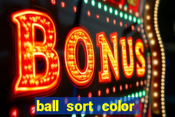 ball sort color water puzzle