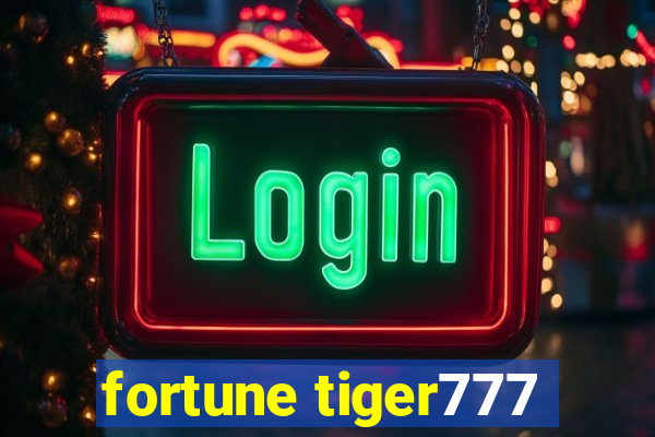 fortune tiger777