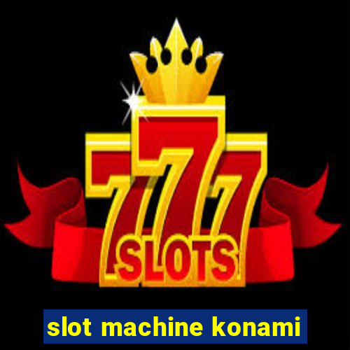 slot machine konami