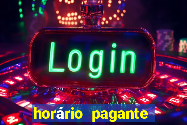 horário pagante fortune ox hoje