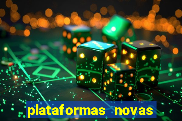 plataformas novas com bonus de cadastro