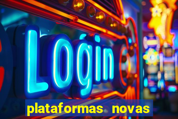 plataformas novas com bonus de cadastro