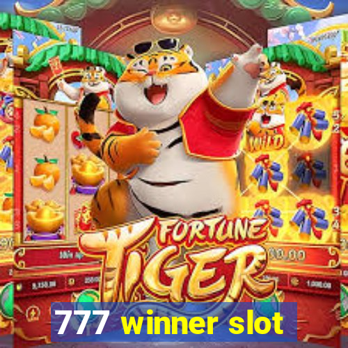 777 winner slot