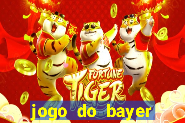 jogo do bayer leverkusen de hoje