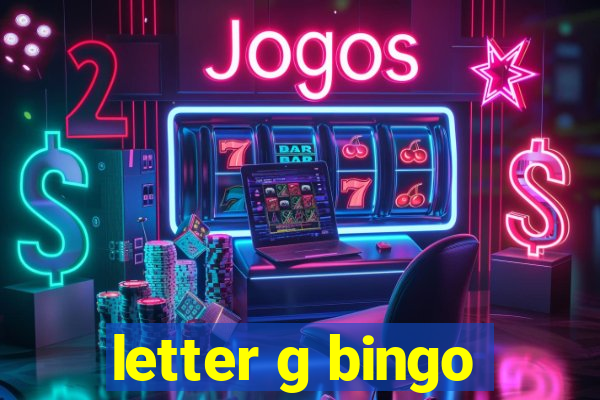 letter g bingo