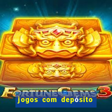 jogos com depósito de 50 centavos