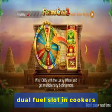 dual fuel slot in cookers