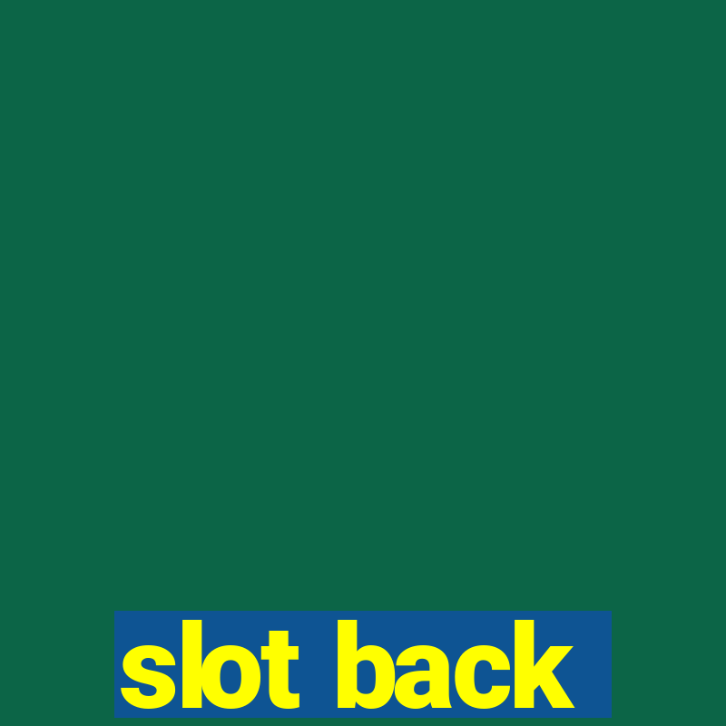 slot back