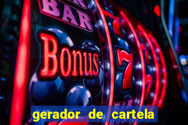 gerador de cartela de bingo para chá de bebê