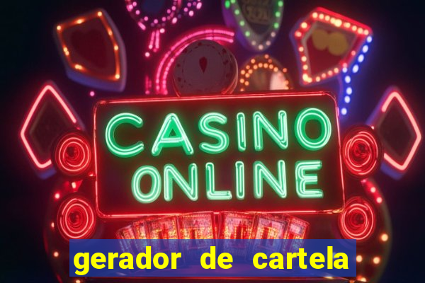 gerador de cartela de bingo para chá de bebê