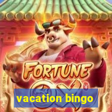 vacation bingo